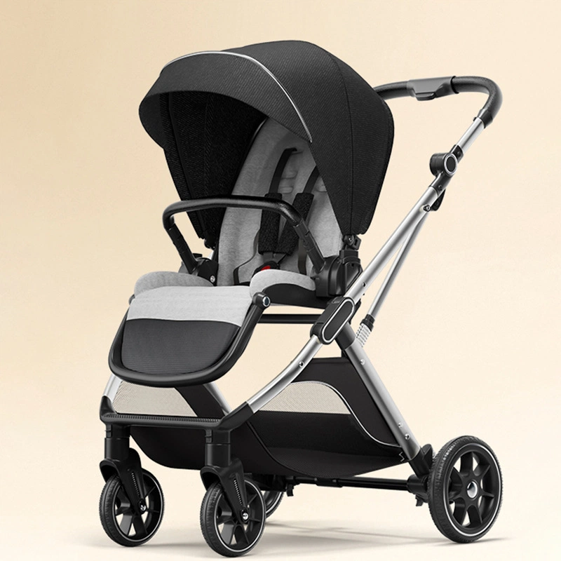 Lightweight Safe Foldable High Landscape Reversible Baby Stroller, New Toddler Stroller, Sit & Lie Flat