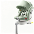 0-12 Years Old Baby Car Seat, 360° Rotatable Universal Infant Car Seat, i-Size Certified, ADAC Test Passed, Class A Infant Fabric, 175° Large Recline Angle