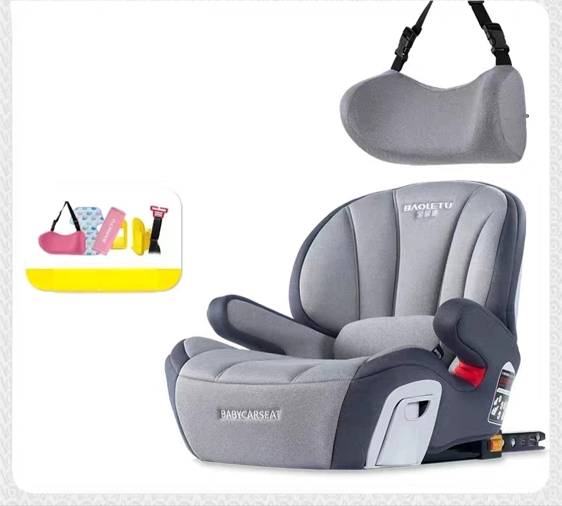 Kids Car Seat Booster, 3–12 Years Old, Portable Booster Seat