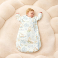 Usbetas Baby Sleep Sack, 100% Cotton Newborn Wearable Blanket, All‑in‑One Anti‑Kick Sleeping Bag for Spring Autumn Winter