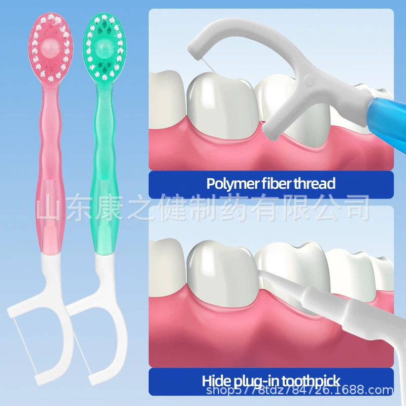 5‑in‑1 Portable Disposable Travel Toothbrush, 26 Pack No‑Rinse Oral Care