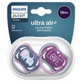 Avent Ultra Air BPA Free Soother 18m+ 2 Pack